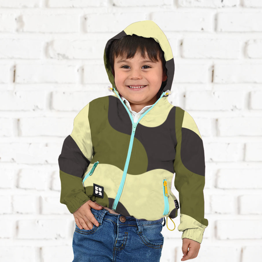 Chaqueta Rompevientos Mini Mompox Manchas