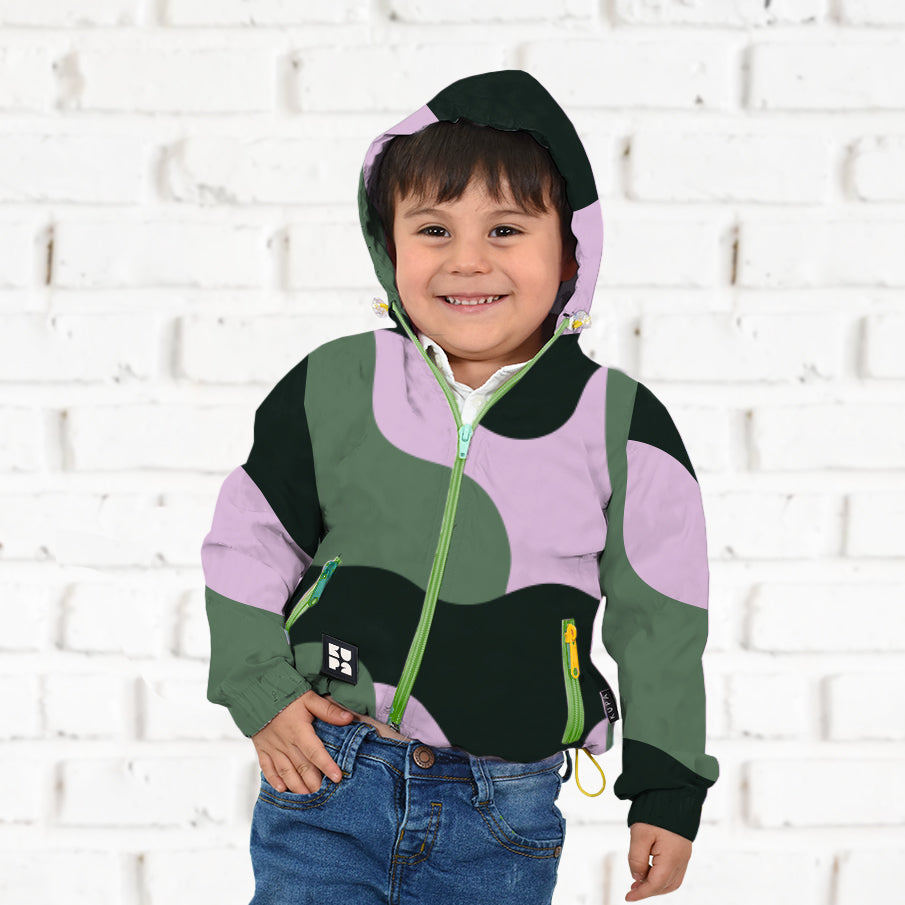 Chaqueta Rompevientos Mini Mompox Manchas