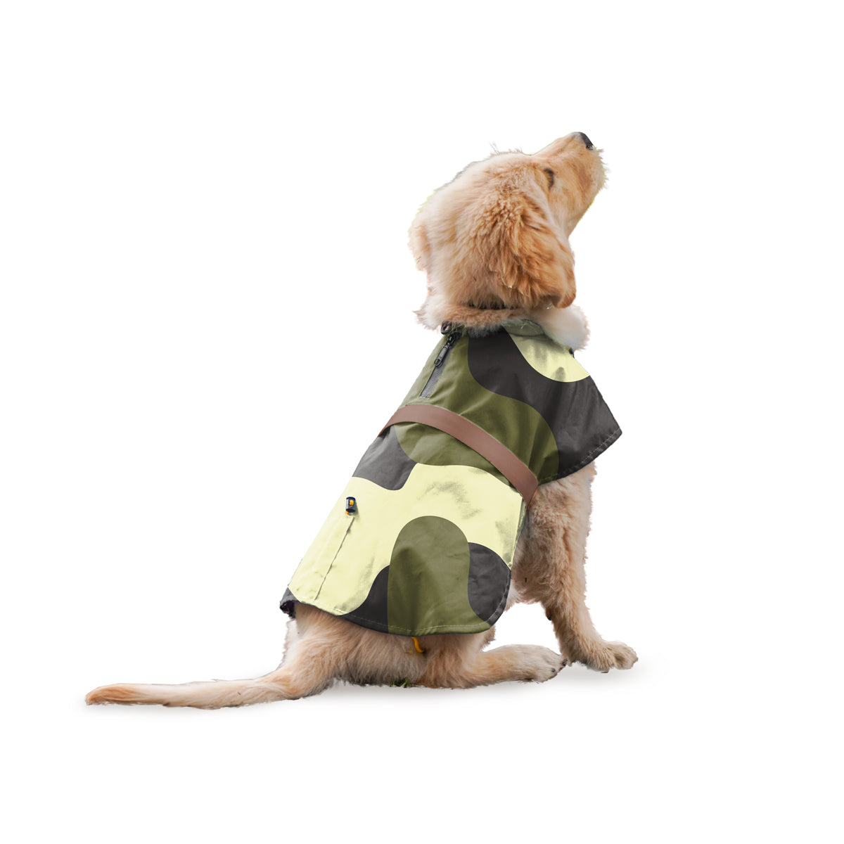 Capa impermeable para mascotas Guaduas Manchas